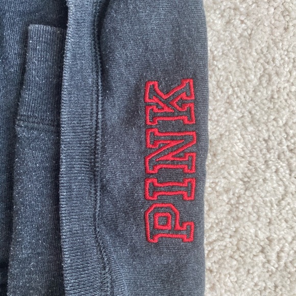Pink “go bucks” cropped hoodie - Picture 3 of 3